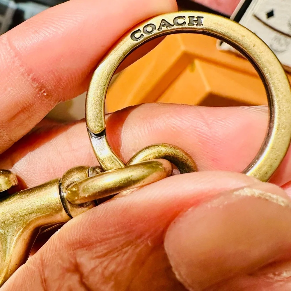 SOLD 🎒🎒Coach Cherry Bag Charm with Box - Picture 4 of 9